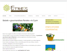 Tablet Screenshot of etres.org